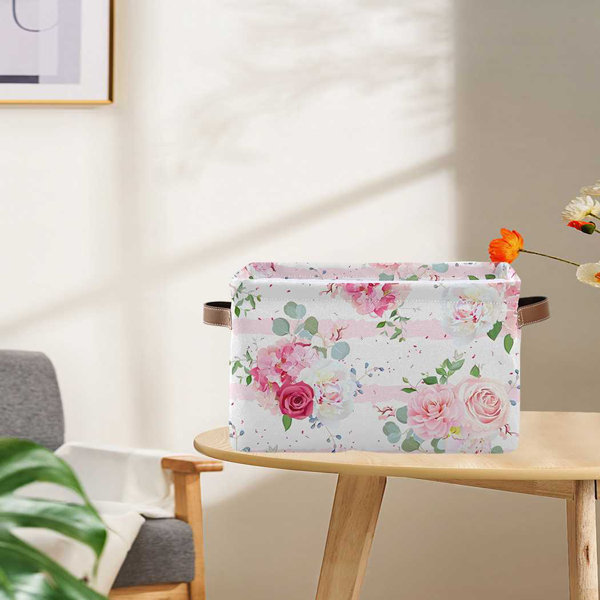Gracie Oaks Canvas Storage Cube Set Wayfair